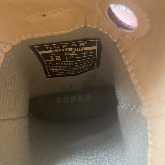 Kids “ROPER” Boots - Picture 2 of 3